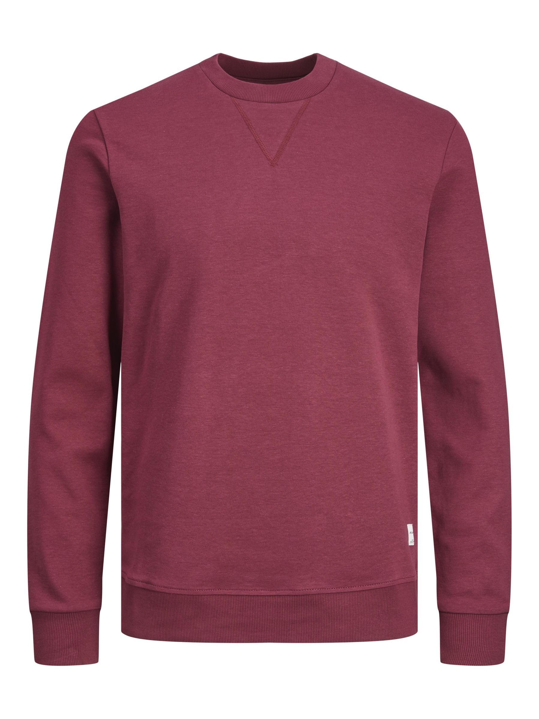 JACK & JONES Men's Jjebasic Sweat Crew Neck Noos Sweatshirt