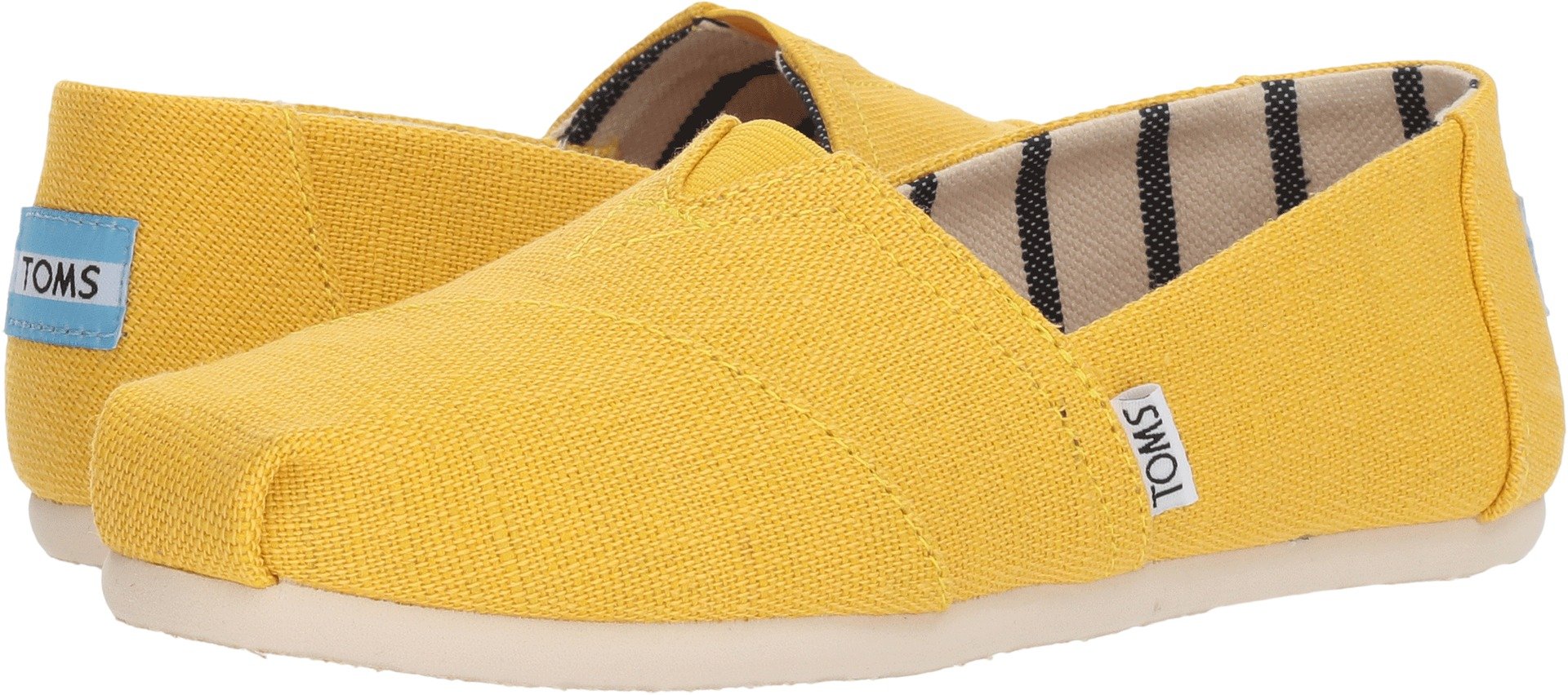 TOMS Women's Grey Heritage Canvas Classic Espadrilles