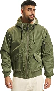 Brandit Men's CWU Hooded Jacket Olive