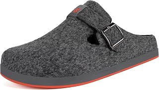 Gaatpot Winter Slippers for Men and Women, Felt Clogs for Indoor Outdoor, Size 3-14