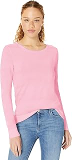 Amazon Essentials Women’s Lightweight Long Sleeve Round Neck Jumper (Available in Plus Sizes)
