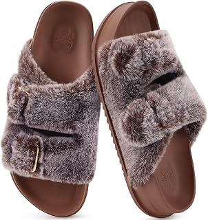 KuaiLu Womens Arch Support Slides Slippers Indoor Outdoor Casual Outfits
