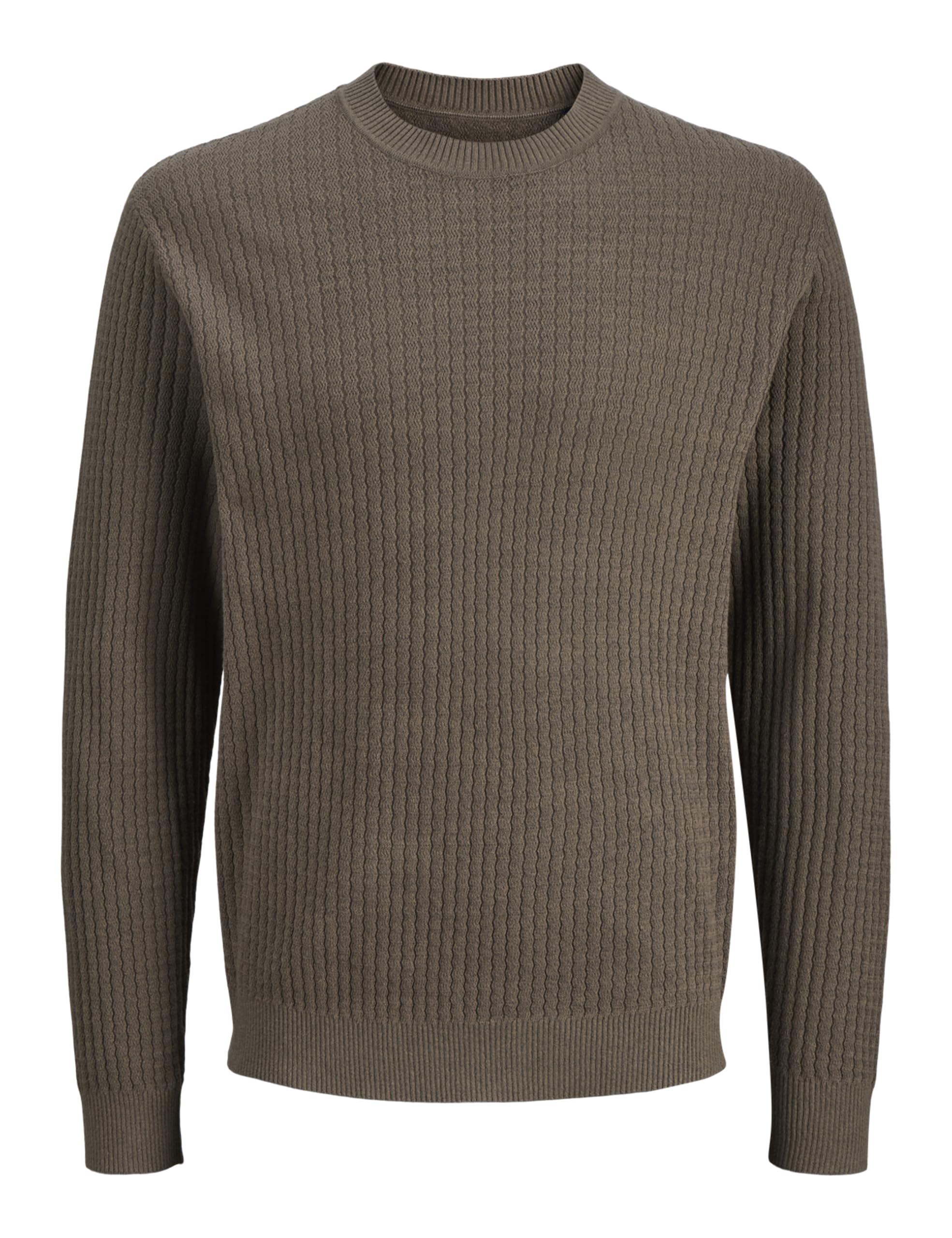 JACK & JONES JPRBLUBARKLEY KNIT CREW NECK CH LN Jumper