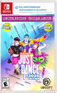 Just Dance 2026 Edition - Limited Edition, Nintendo Switch (Code in Box)