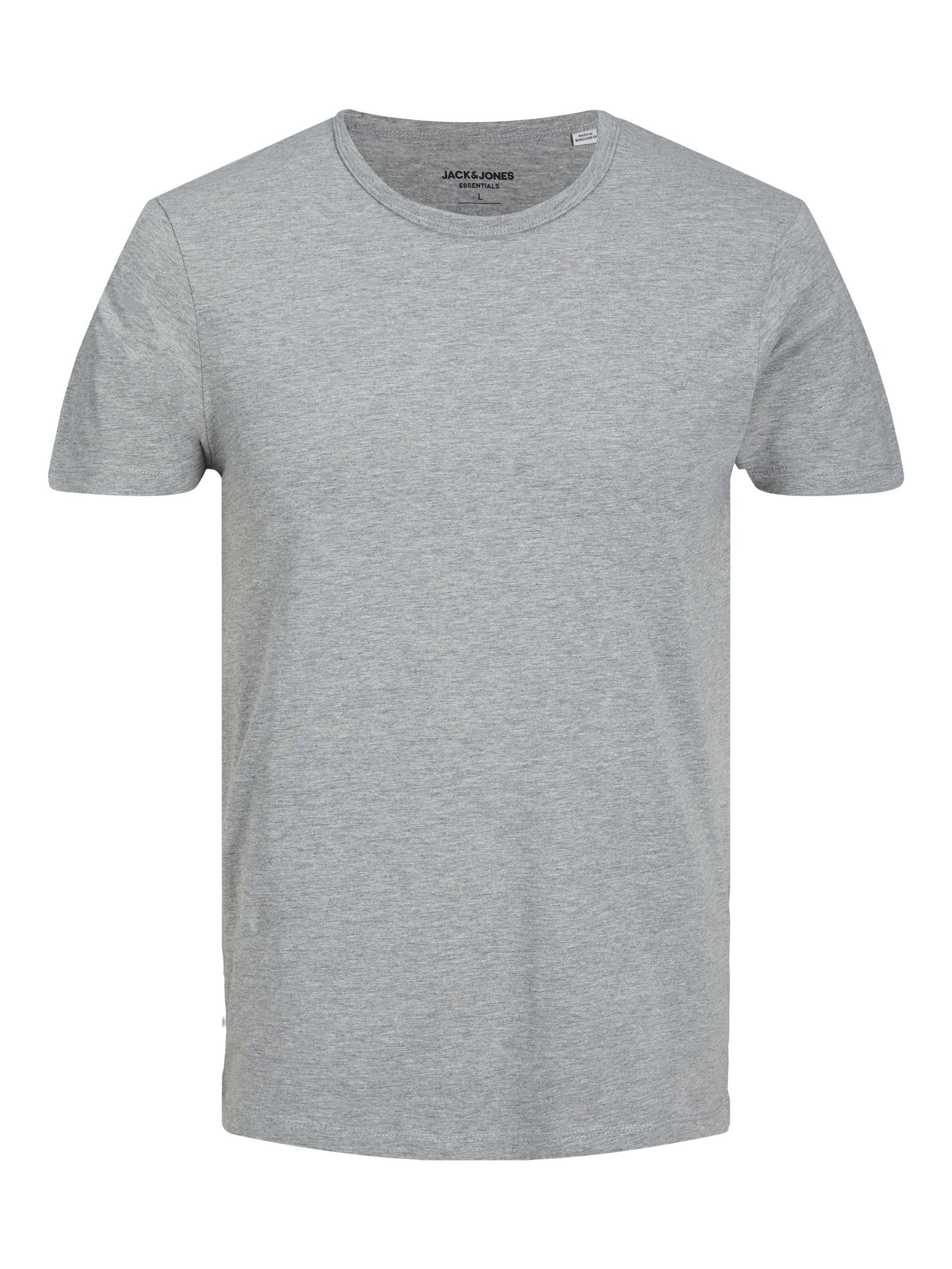 JACK & JONES Men's Jjeorganic Basic Tee SS O-Neck Noos T-Shirt (Pack of 1)