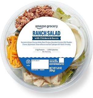 Amazon Grocery, Ranch Salad with Chicken & Bacon, 5.8 Oz (Previously Amazon Fresh Brand, Packaging May Vary)