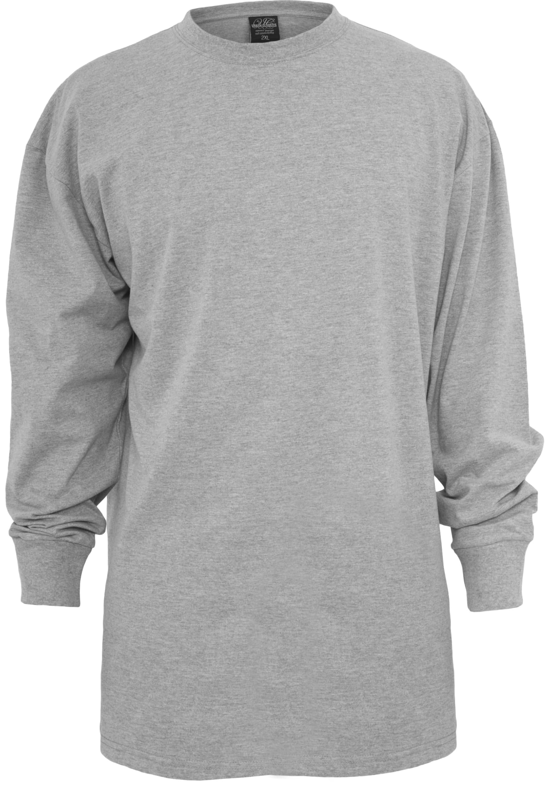 Urban Classics T-Shirt Tall L/S Man T-Shirt Long Sleeve Black 100% Cotton Regula