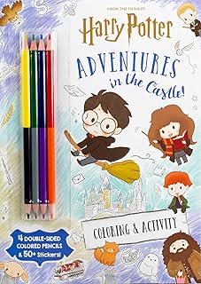 Wizarding World: Adventures in the Castle (Color & Activity with Colored Pencils)