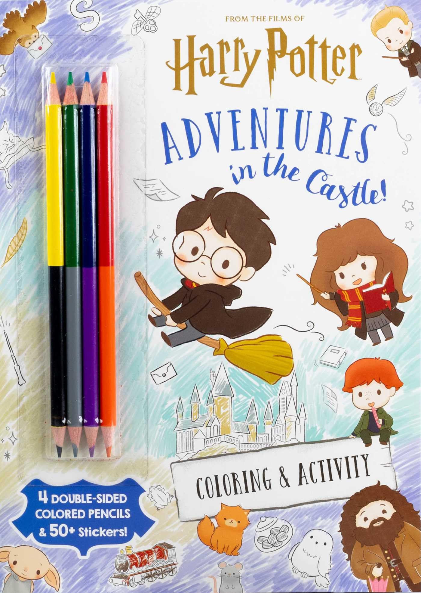 Wizarding World: Adventures in the Castle (Color & Activity with Colored Pencils