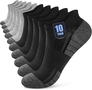 Men's Women's Ankle Socks 10/20 Pairs, Cotton