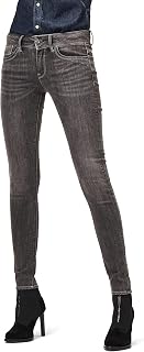 G-STAR Women's Lynn Mid Waist Skinny Jeans