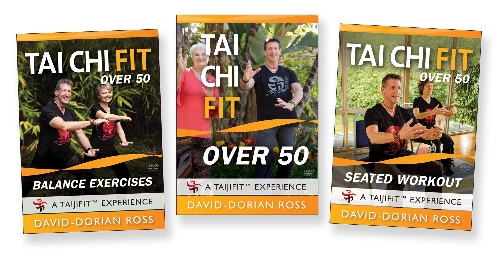 Tai Chi Fit OVER 50 3-DVD Set (David-Dorian Ross Tai Chi DVD Bestsellers) 3 Tai 