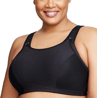 Glamorise Adjustable Wire-Free Sport Bra Bra Women (Pack of 1)