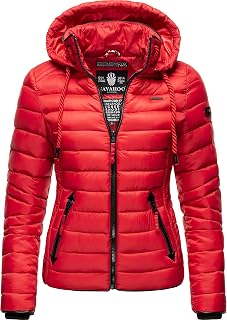 Navahoo Lulana Women's Lightweight Transition Jacket, Quilted Jacket with Hood, XS–XXL