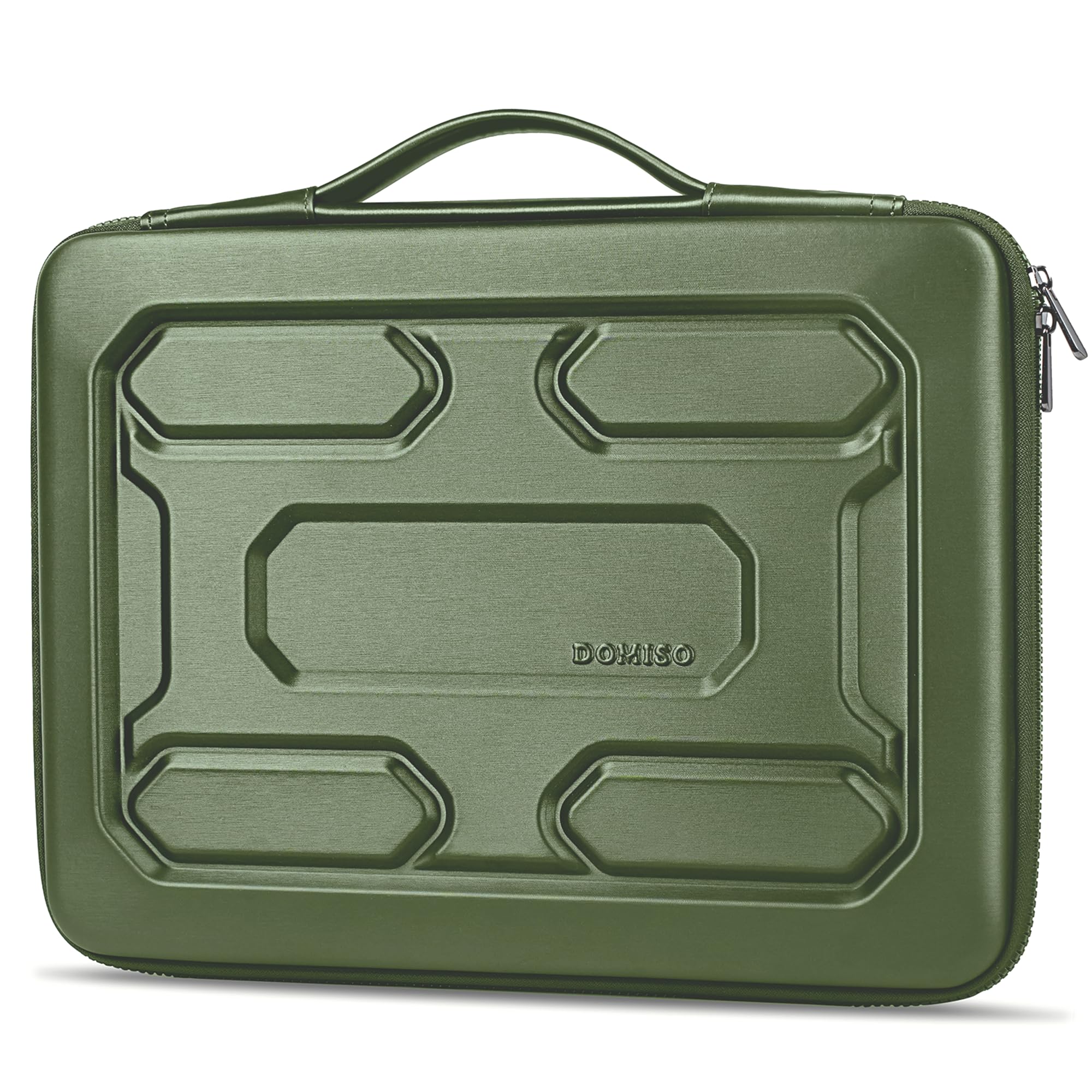 DOMISO 14 inch Laptop Sleeve with Handle Shockproof Computer Bag Waterproof EVA 