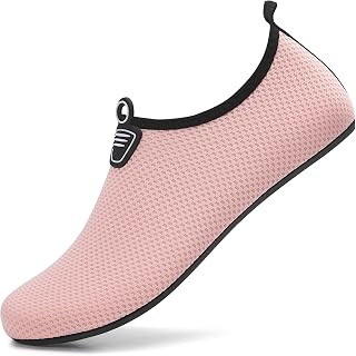 sportvibe Beach Water Shoes Lightweight Barefoot Quick Dry Breathable Swim Shoes for Women Men Surf Running Driving Pool Yoga
