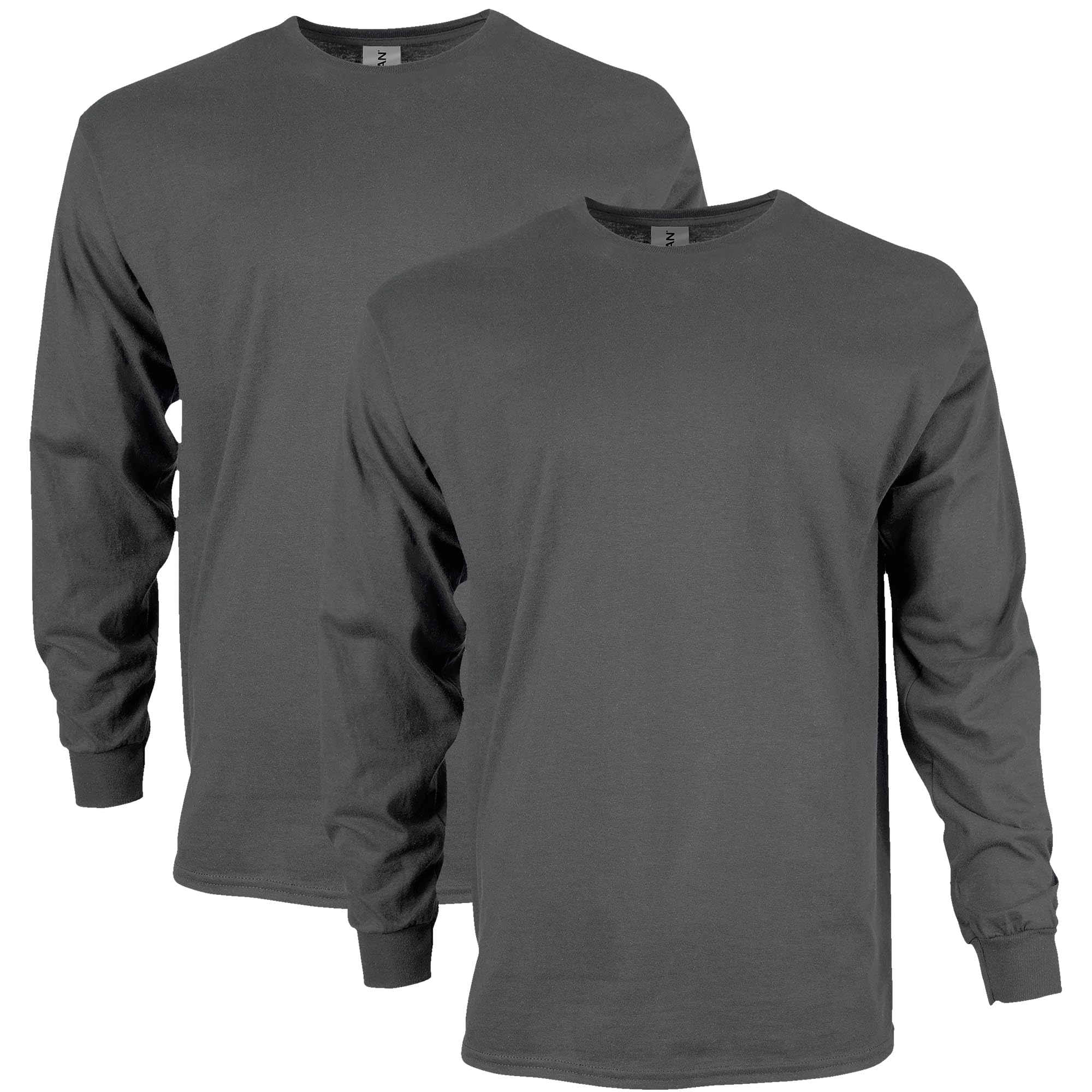 Gildan Unisex Ultra Cotton Long Sleeve Tee Style G2400 Multipack T-Shirt (12er P
