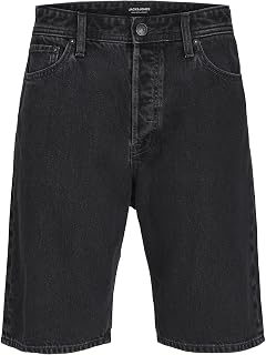 JACK & JONES Male Denim Shorts Baggy Fit Denim Shorts
