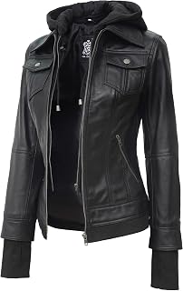 fjackets Leather Car Coats For Men - ¾ Length Real Lambskin Mens Fashion Brown & Black Leather Jacket Men