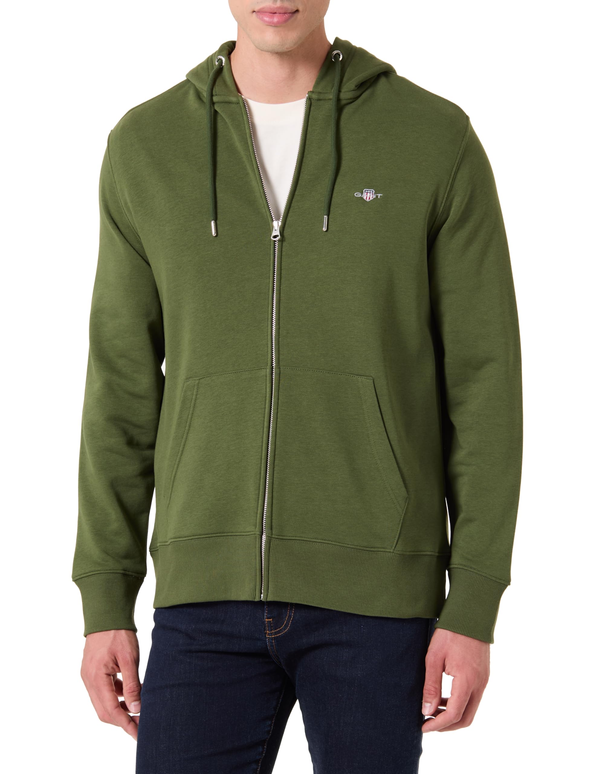 GANT Reg Shield Men's Full Zip Hooded Sweatshirt