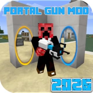 Portal Gun Mod for Minecraft : Minecraft Mods & Addons - Teleport Puzzles & Fun