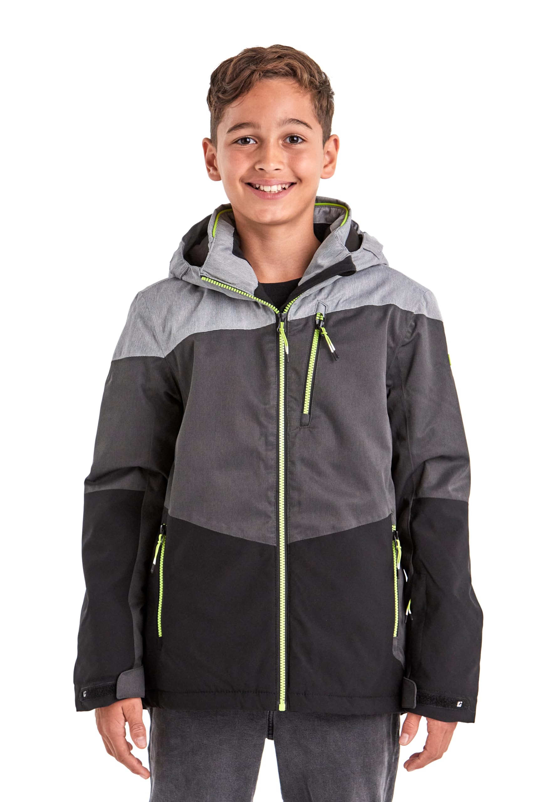 Killtec Boys Ksw 161 Bys Ski Jacket Functional Jacket with Hood and Snow Guard