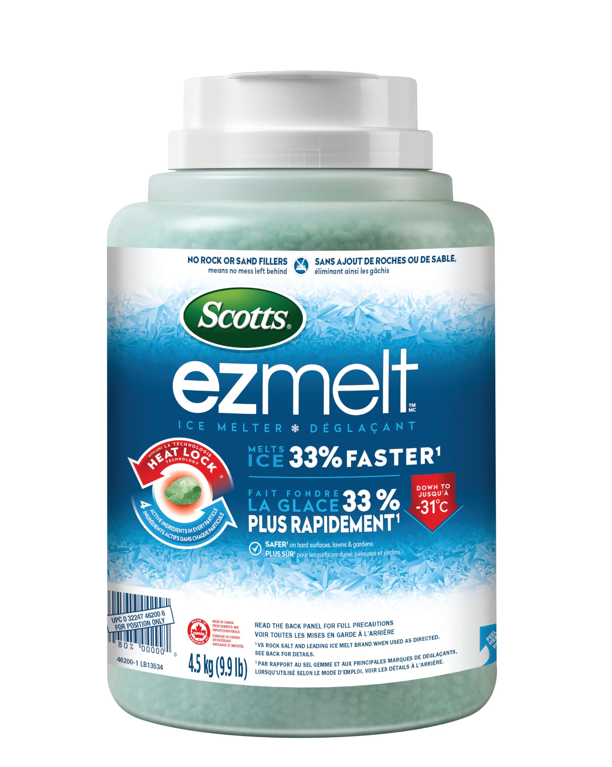 Scotts EZMELT Ice Melter with Heat Lock Technology - 4.5 kg