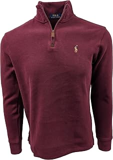 POLO RALPH LAUREN Men's Estate-Rib Quarter Zip Pullover