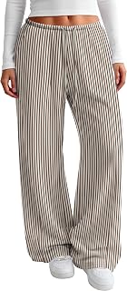 Sampeel Women's Wide Leg Fall Lounge Pants with Drawstring and Pockets