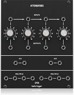 Behringer CP35 ATTENUATORS Legendary Analog Attenuator and Multiples Module for Eurorack