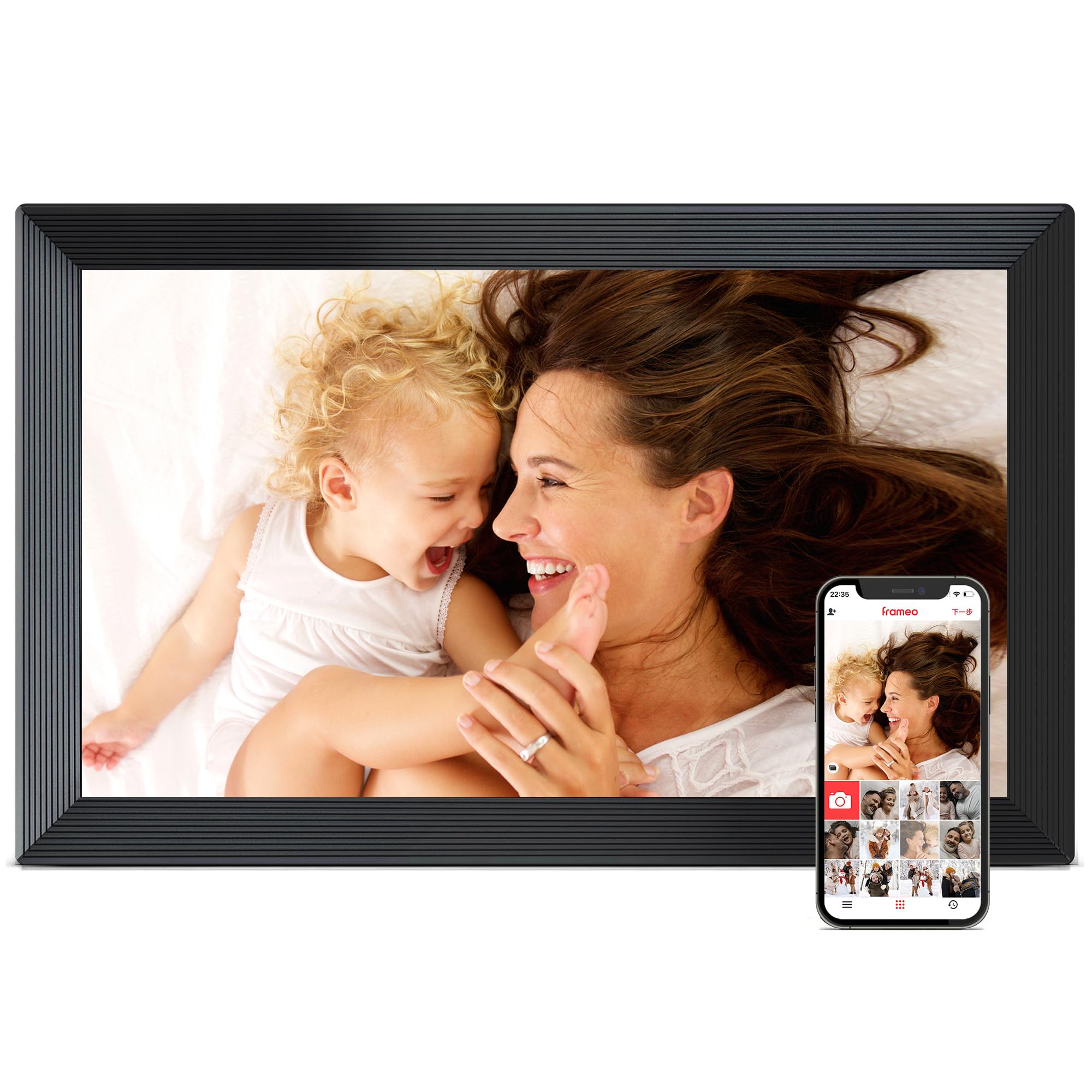 Frameo 15.6" Digital Picture Frame WiFi, Large Display Digital Photo Frame | 192