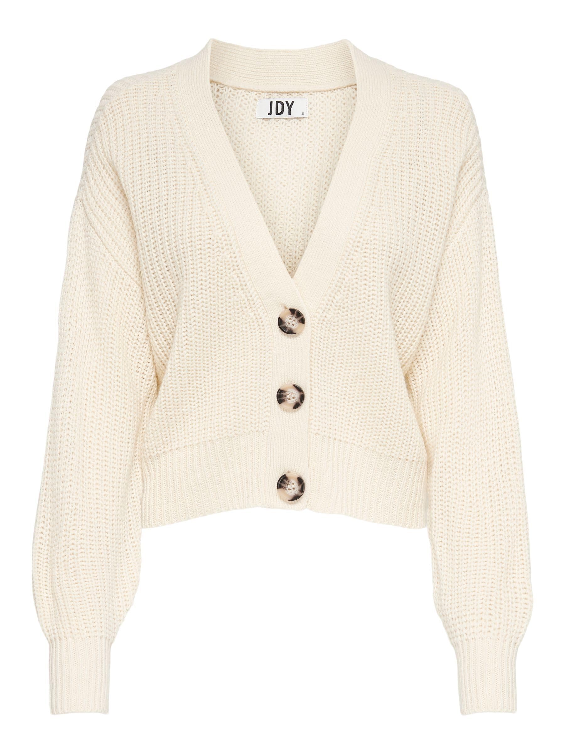 JDY Jdyjusty L/S Short Cardigan Knt Noos Knitted Sweater for Women