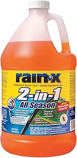 Rain-x 2 in 1 All Season (-25) Washer Fluid Net Wt 128 Fl Oz, 128 Fluid Ounce