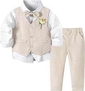 Volunboy Boys Suit Formal Wedding Guest Dress Clothes