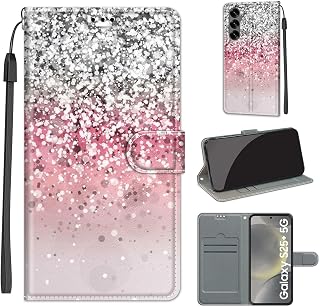 Case for Samsung Galaxy S25 Plus, silver pink