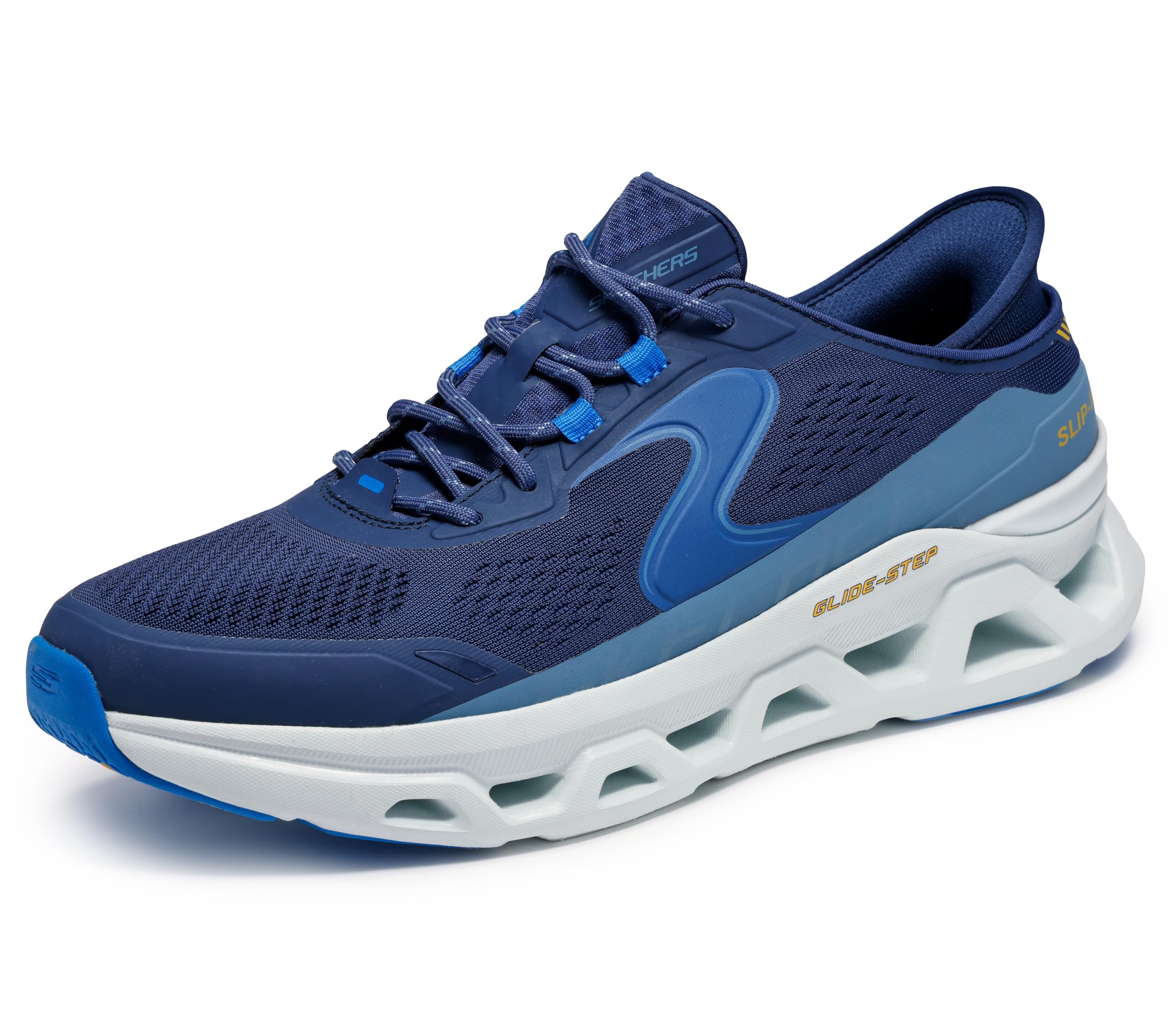 Skechers Glide-step Altus Hands Free Slip-in Sneakers, Men's Blue
