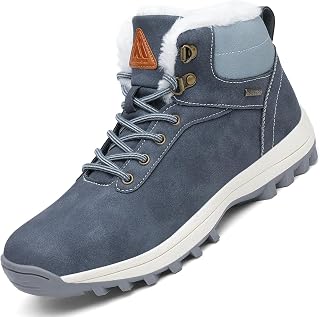 Mishansha Men's Women's Snow Boots Winter Hiking Shoes Trekking Waterproof Outdoor Boots Size 36-48 EU
