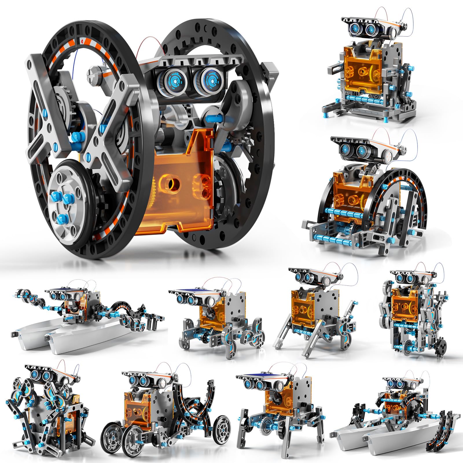 GOGIHCCH Solar Powered Kits Toys Robotics for Kids Ages 8-12, STEM Toys | Educat