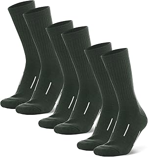 Merino.tech Merino Wool Socks Women & Men, Boot Socks - 3,6-Pack