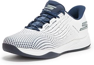 Skechers Viper Court Reload Athletic Trainers - Slip-in Pickleball Training Shoes with Arch Support and Apma Seal Men's Indoor Field Shoe