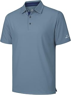 Willit Men's Golf Polo Shirts Short Sleeve Quick Dry Moisture Wicking Performance Classic Collared Casual