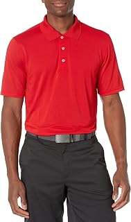Amazon Essentials Men's Regular Fit Golf Polo Shirt, Moisture-Wicking Quick Dry, Recycled Polyester, Short Sleeve