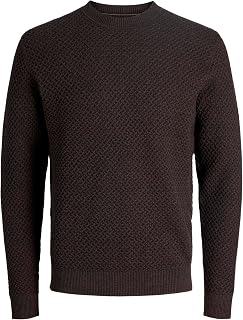 JACK & JONES JPRBLUBARKLEY KNIT CREW NECK CH LN Jumper