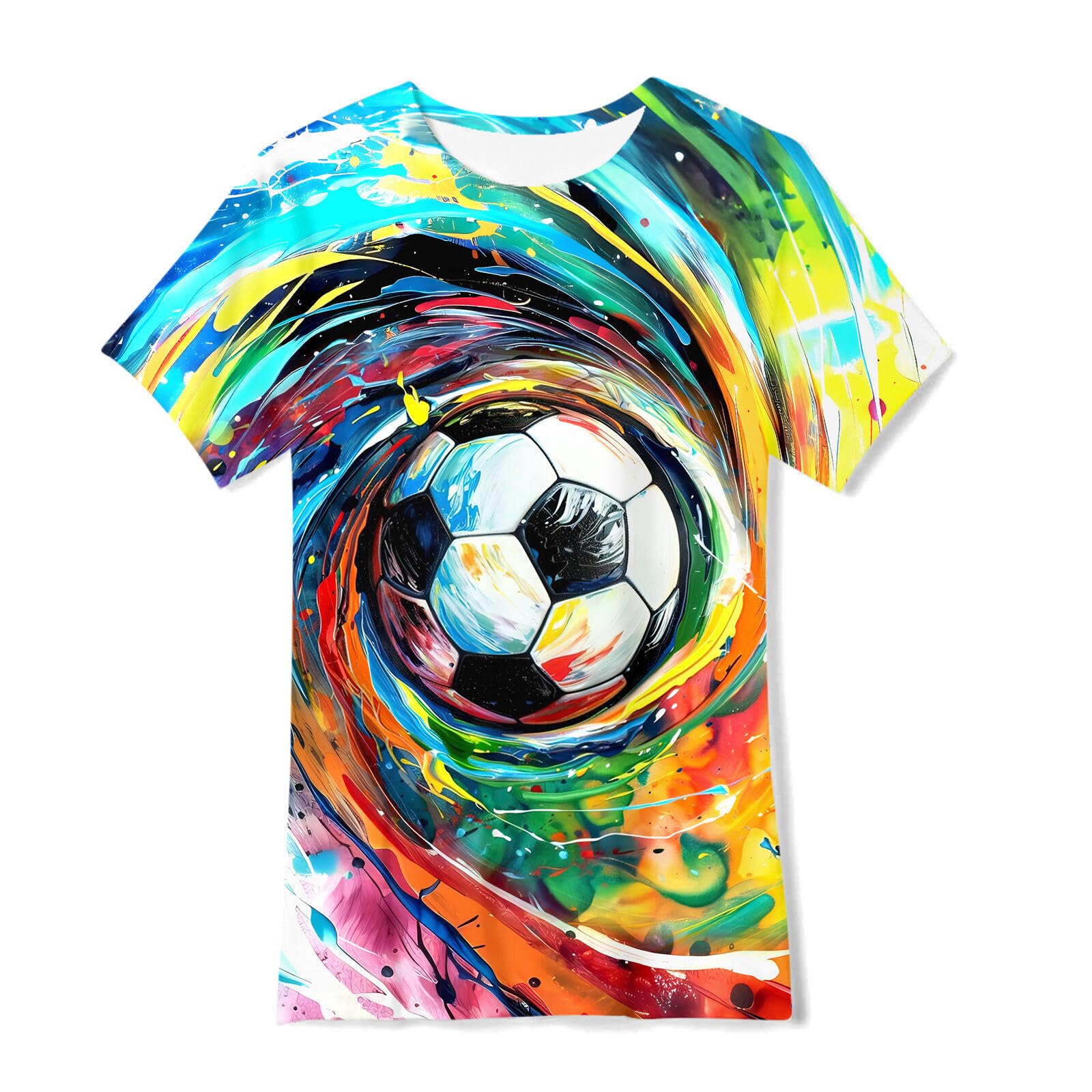 SFreeBo Boys T Shirts 3D Printed Funny Kids Tshirt Summer Short Sleeves Boys T-S