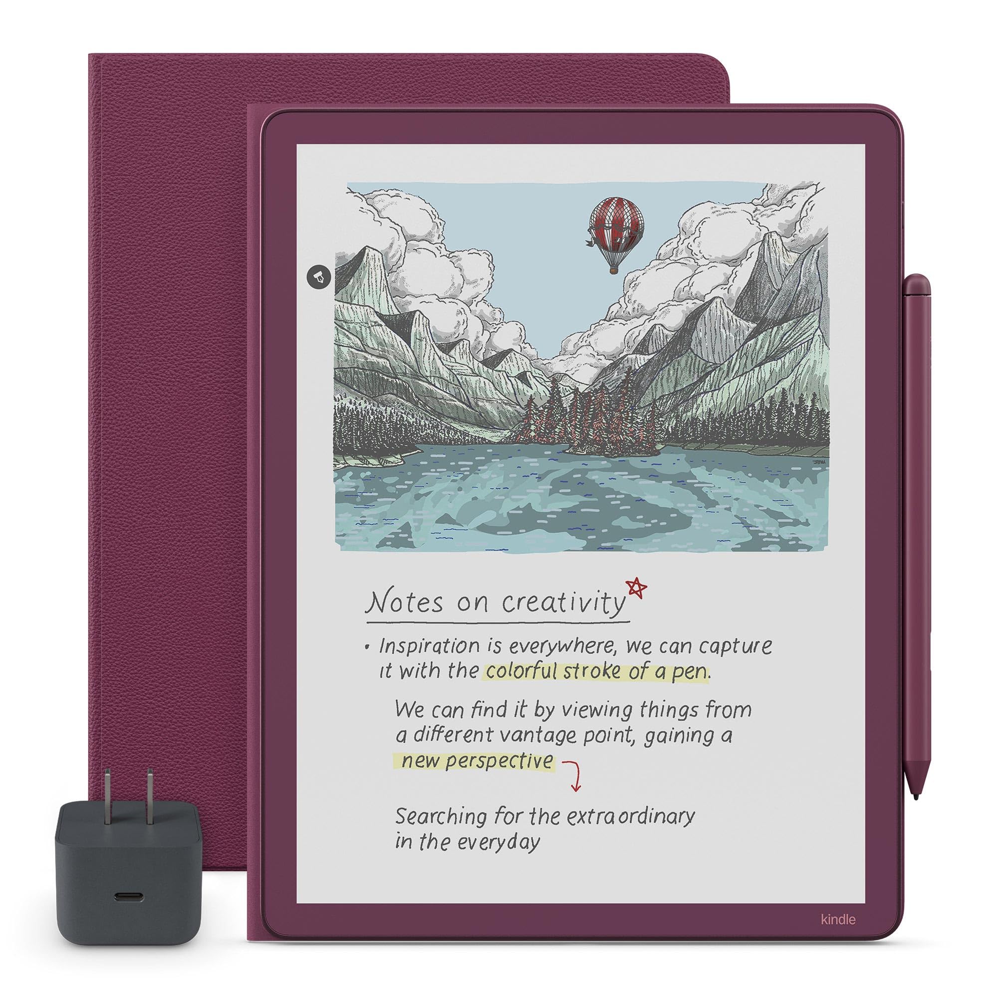 Amazon Kindle Scribe Essentials Bundle - Amazon Kindle Scribe Colorsoft (64GB) -