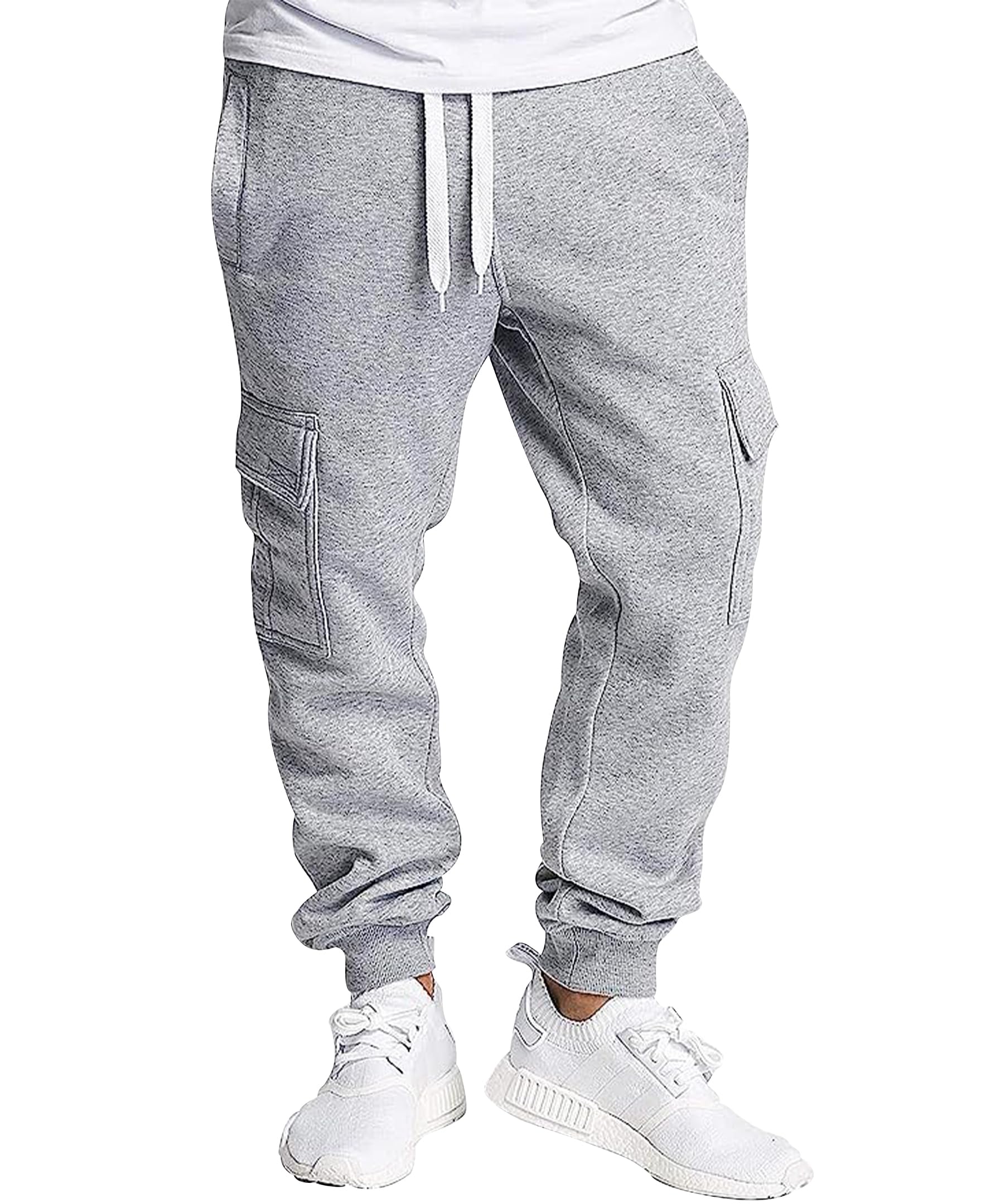 Southpole Men's Active Basic Jogger Fleece Pants Jogginghose