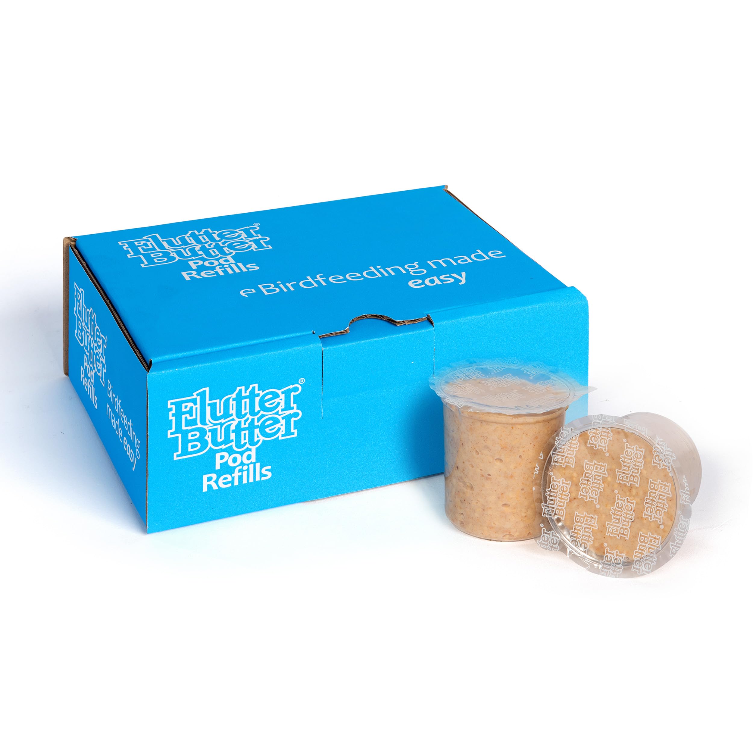 Peanut Butter for Birds - Jacobi Jayne Flutter Butter EcoRefills - Buggy Flavour