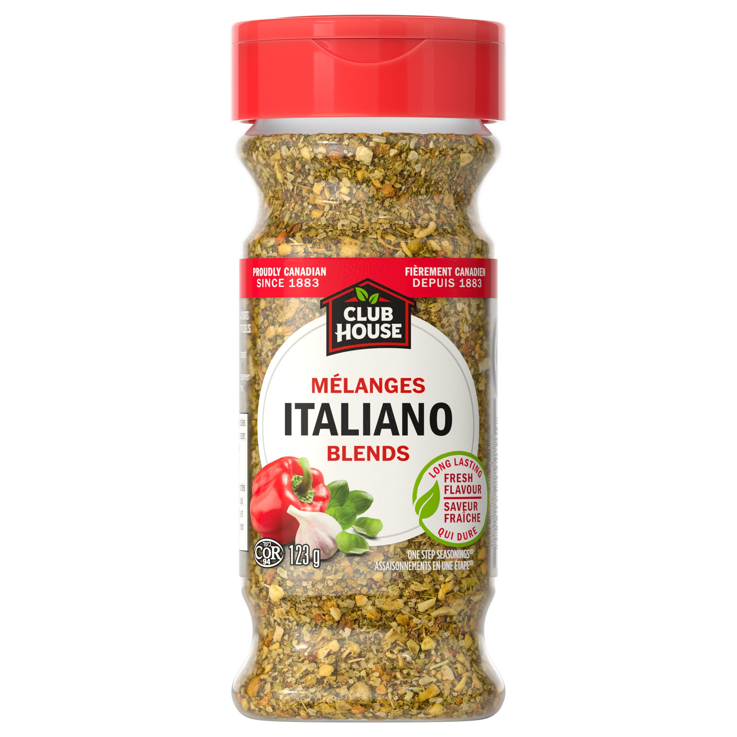 Club House One Step Seasoning Blend, Italiano, 123 g