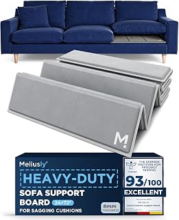 Meliusly Couch Cushion Support Board for Sagging Sofa Cushions (24x72) | Deep Seat Support Under Cushions - Heavy Duty Wood Board for Loveseat & Sectional, for Sagging Couch and Sofa Seats