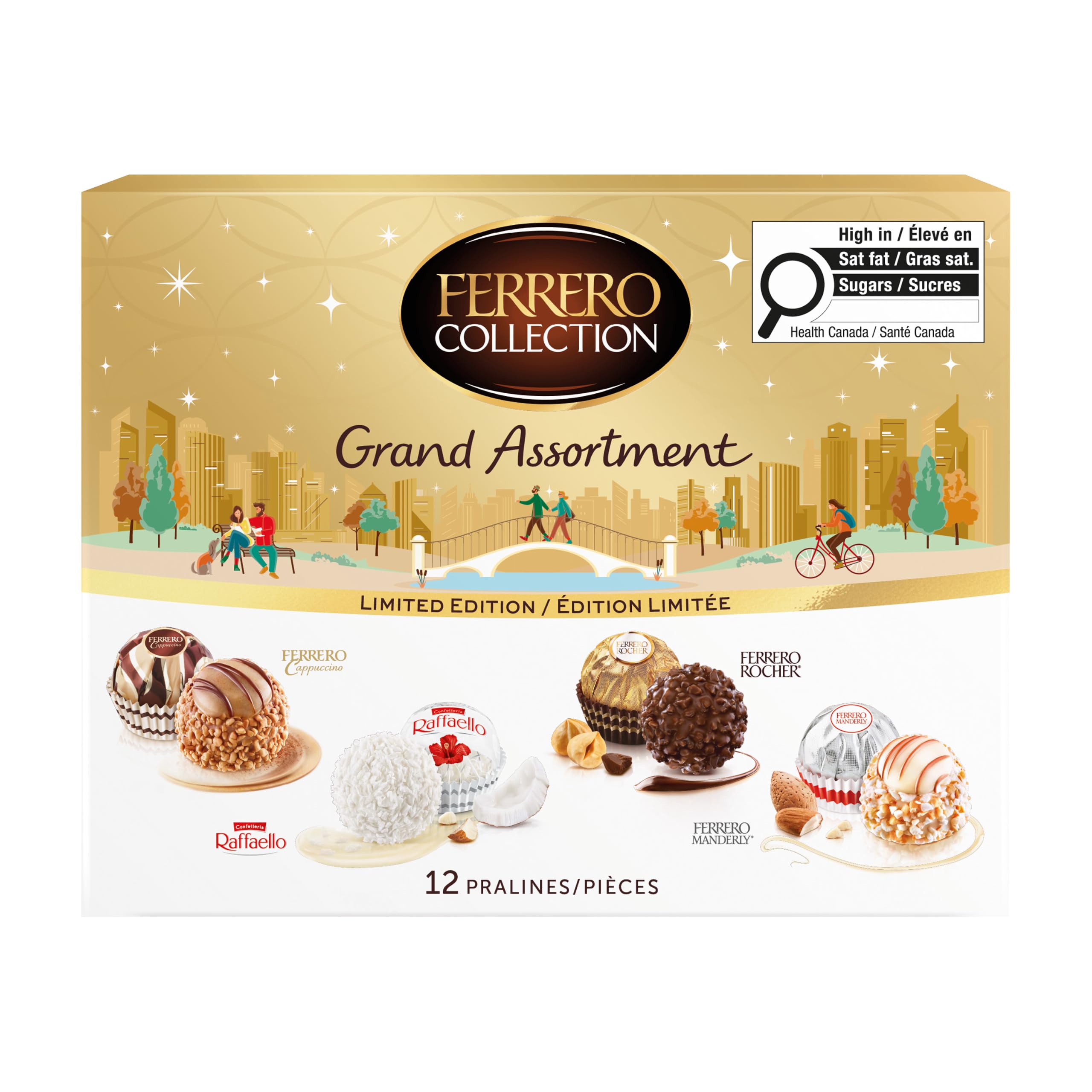 FERRERO COLLECTION GRAND ASSORTMENT Assorted Chocolate Confections - 118 g | 12 